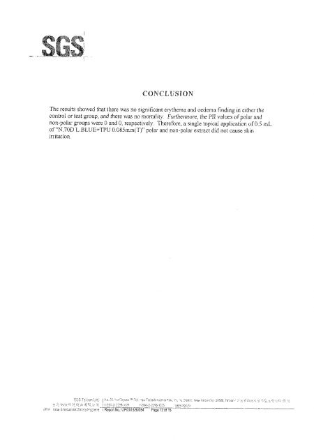 استنتاج تهيج جلد الأرنب الأبيض ISO 10993-10